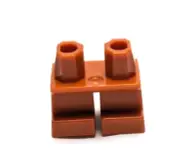 Lego - Minifigure Legs - Dark Orange, Short, Child