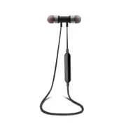 iL91BL Wireless bluetooth Sport Earphone Earbuds Hifi Stereo Super Bass Headset with Mic BLACK COLOR