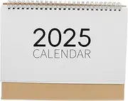 GETAJGHSD Calendar Flip Standing Schedule Daily Calendars Home Spiral Stand Scheduling Monthly Office Tabletop Use Planning Functional Up Note-taking L Small Jul Desk to Foldable -