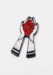 [Ectogasm] Heart In Hands Enamel Pin