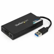 StarTech.com USB 3.0 to HDMI Adapter, 4K 30Hz, DisplayLink Certified, USB Type-A to HDMI Display Adapter Converter