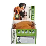 Whimzees Veggie Ear Bulk Box Dog Dental Treats 18 Chews