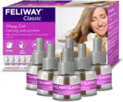Feliway Classic Happy Cat Diffuser Refill 6 x 48ml Constant Calming 30-Day