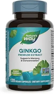 Nature's Way Ginkgo, 120 Vcaps