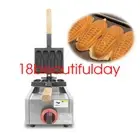 Gas Corn Waffle Maker Cake Pan Corn Sandwich Baking Equipment Four Holes Flip