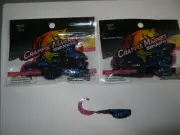 Leland Lures Slab Curly jigs 2 packs princess