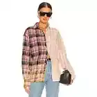 Revolve La Detresse The Emperor Flannel in Scorpio SMALL