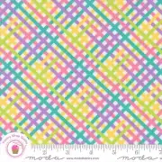 Moda ON THE BRIGHT SIDE 22467 11 Multi Plaid Check ME & MY SISTER Quilt Fabric