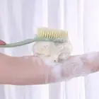 Long Handle Back Body Brush Bath Shower Scrubber Exfoliating Scrub Skin Too3 ❤FR