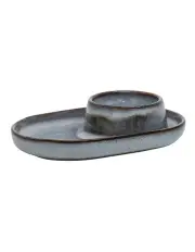 [Salt&Pepper] Relic Egg Cup 12x8cm in Bluestone