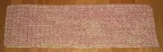 New Uniq Handmade Crochet 10x34.5 Rectangle Table Runner Mat Cntrpc Pink Yellow