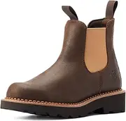 [ARIAT] Women's Fatbaby Twin Gore Western Boot, Distressed