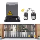 Electric Sliding Gate Opener Automatic Motor w/Remote Control Kit 550/750W NEW