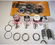 for yanmar Truck Excavator 4TNV88 Engine Parts Piston kit Big Small Bearing Full Gasket kit + Oil Pump