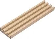 QUMIIRITY Sturdy Wooden Domino Bases High- Display Trays Anti-Slip Padding for Domino Holders DIY Projects