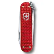 Victorinox Classic Mini 5.8cm Precious Alox Swiss Army Knife - Iconic Red