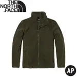 【THE NORTH FACE】女 可套式刷毛保暖外套 AP《墨綠》4NAQ/刷毛外套/立領外套/保暖夾克(悠遊山水)