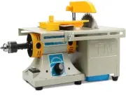 Gem Jewelry Rock Polishing Machine Bench Grinder Polisher Mini Table Saw 230V