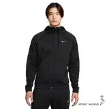 在飛比找遠傳friDay購物優惠-Nike 外套 男裝 連帽 刷毛 拉鍊口袋 黑 DQ4831