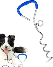Dog Stake,Heavy Duty Stake for Dog Cable - Portable Ergonomic Tent Accessories, Multifunctional Pet Supplies for Garden Camping Beach