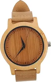 [VALICLUD] Minimalist Bamboo Wood Watch Women's and Men's Stylish Wrist Watch for Daily Wear
