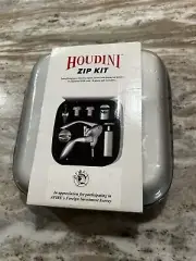 METROKANE HOUDINI LEVER CORKSCREW 8 PC SET FACTORY SEALED WINE CORK SET