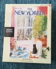 CAT'S EYE VIEW, NEW YORKER Magazine Cover, 1000 Piece JIGSAW PUZZLE NEW