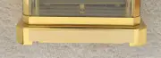 Plaque Plate Blank Brass for Jaeger LeCoultre Atmos Clock, Semi-Polished Finish