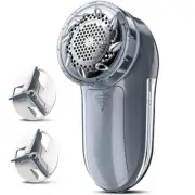 Fabric Shaver Lint Remover, Rechargeable Fabric Lint Shaver Defuzzer with 2In1 R