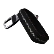 Genuine Leather Car Key Chain Bag Smart Key Holder Cover Remote Fob Case B