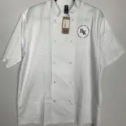 Artisan Collection by Reprime Unisex Short-Sleeve Chefs Jacket RP664 White L