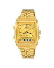 Pulsar PUPBK036X2AC AnalogDigital Watch Men Gold Watches