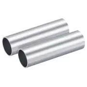 6063 Aluminum Round Tube 30mm OD 27mm Inner Dia 100mm Length Pipe Tubing 2 Pcs