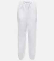 [Wardrobe.NYC] Wardrobe.NYC Spray technical sweatpants UK 8 white