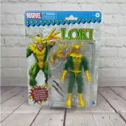 Marvel Legends Retro Series Loki 6" Scale Action Figure Hasbro
