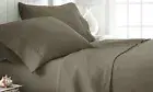 IEnjoy Home 4Pc Ultra Soft Hypoallergenic Bed Sheet Set Taupe - Size: King