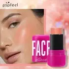 Multi-functional Stereoscopic Highlighter Blush Stick Cream Balm Lip Tint Glow