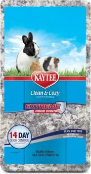 Kaytee Clean & Cozy Extreme Odor Control Bedding for Pet Guinea Pigs, Rabbits...