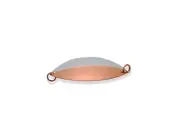 Williams Flasher 1, No Hook F1 Fishing Lure - Silver & Copper Mirror - F1CH