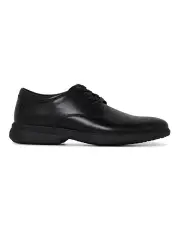 [Clarks] Master School Shoe in Black