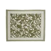 Annabel Trends Cotton Knit Throw Blanket Sofa Decor 125x150cm Abstract Gum