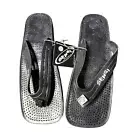 SENSI Montecarlo Slides Sandals Comfort Beach Pool Water Shoes Black Size 13