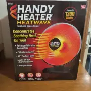 Handy Heater Heatwave Parabolic Space Heater w/ Ceramic Heating Technology 1200W