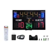 Indoor Basketball Scoreboard with Remote Electronic Scoreboard for Games