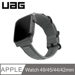 UAG Apple Watch 42/44mm Nato錶帶-灰