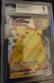 BGS 9 Pokemon Vivid Voltage Ultra Rare Pikachu VMAX 044/185 - MINT PSA