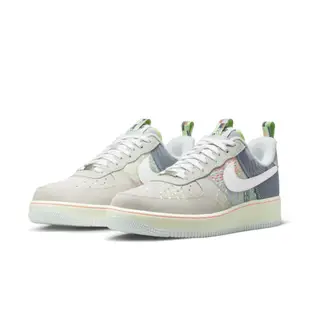 NIKE AIR FORCE 1 07 PRM 男休閒鞋-灰-FB1854111 US4.5 灰色