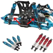 Aluminium Shock Front & Rear For Tamiya DT-02/DF-02/DT-03/TT-02B 1/10 RC 4pcs