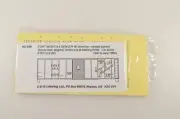 CDS HO Ft Worth & Denver 40' Steel Boxcar Dry Transfer Decal - HO-248