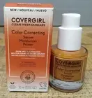 COVERGIRL Clean Fresh Color Correcting Serum Moisturizer Primer 1 Oz - DEEP